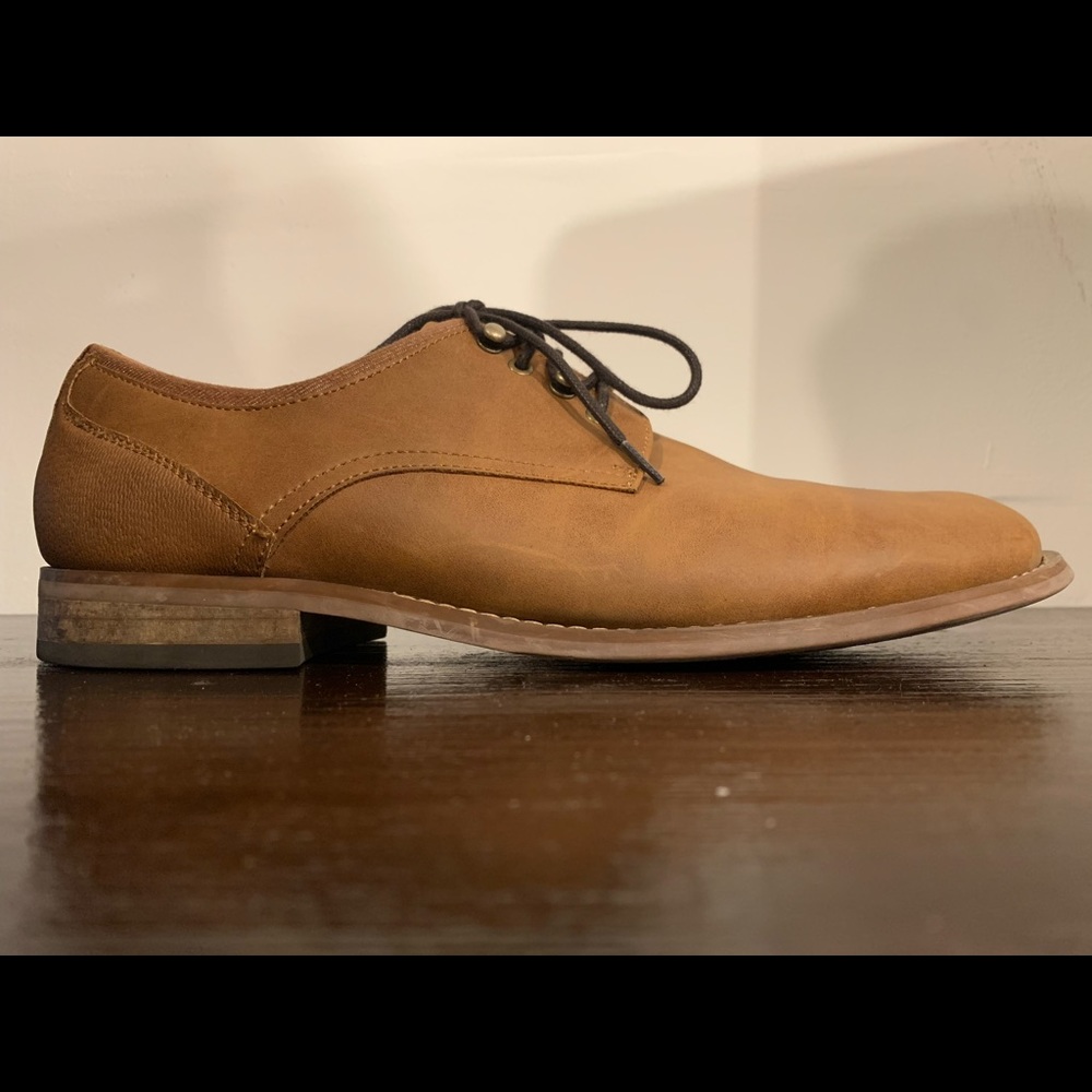 Hawker Rye Men's Size US 10 Classic Derby Dress Shoe Rye Brown